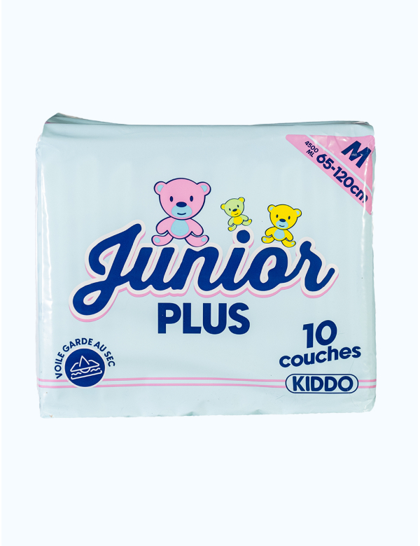 Kiddo Junior Plus blauw / Per pak 10 stuks